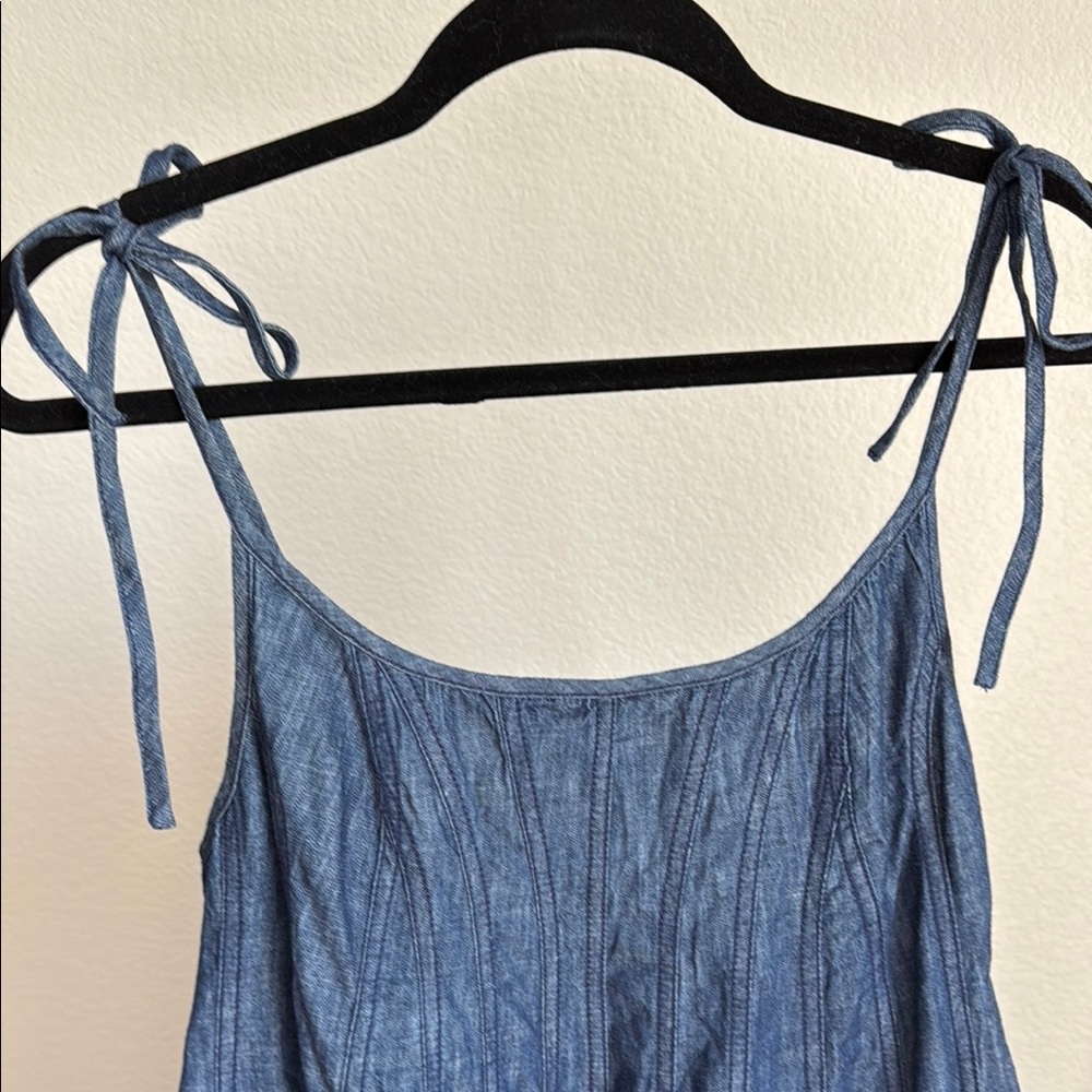 Free People Blue Denim Dress - Picture 6 of 7